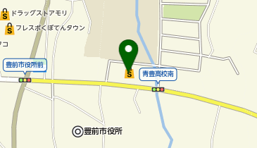 アタックス豊前店の地図画像