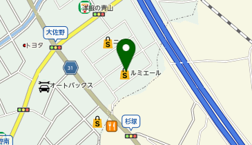 ルミエール太宰府店の地図画像