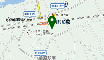 ダイソーJAポルタ前原店の地図画像