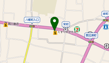 ダイソーくすりのせたか店の地図画像