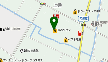 ダイソーゆめタウン大川店の地図画像