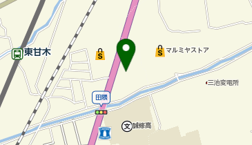 ダイソー大牟田北店の地図画像