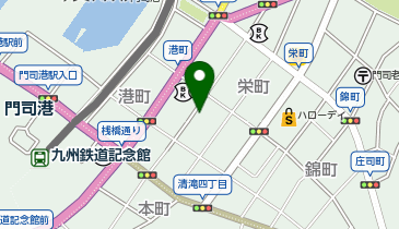 ダイソー門司港店の地図画像