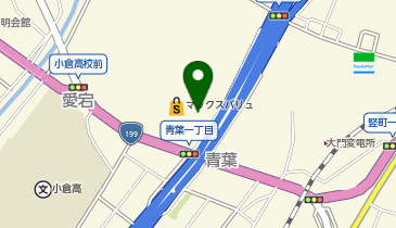 ダイソーマックスバリュ小倉愛宕店の地図画像