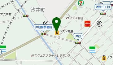 ダイソー戸畑初音店の地図画像