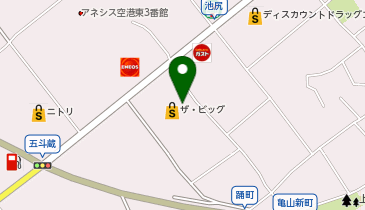 ダイソービッグ福岡空港東店の地図画像