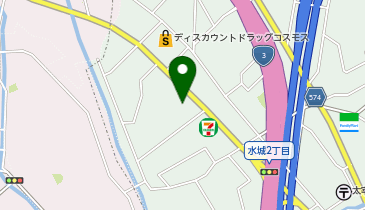 ダイソー福岡水城店の地図画像