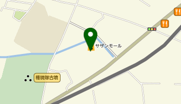 ダイソーサザンモール久留米南SC店の地図画像