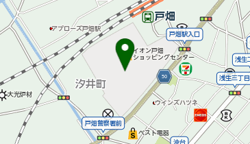 Seriaイオン戸畑店の地図画像
