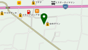 ダイソーゆめタウン八女店の地図画像