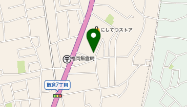 ダイソー福岡飯倉店の地図画像