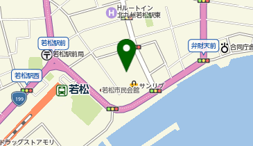 ダイソーサンリブ若松店の地図画像
