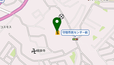 ダイソーマルショク新守恒店の地図画像