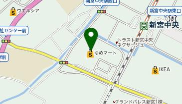ダイソーゆめマート新宮店の地図画像