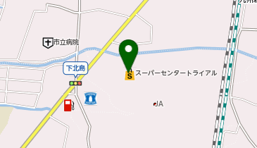 ダイソートライアル筑後店の地図画像