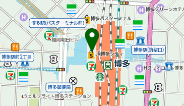 ABC MART GRAND STAGEアミュプラザ博多店の地図画像