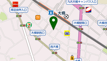 ソフトバンク大橋の地図画像