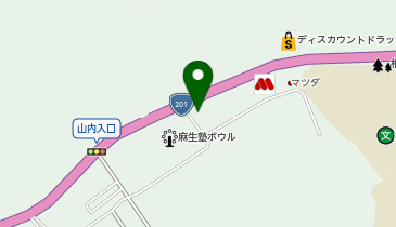 auショップ柏の森の地図画像