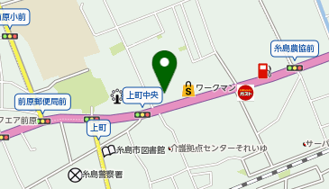 auショップ前原の地図画像