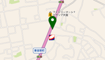 auショップ野芥の地図画像