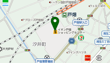 auショップイオン戸畑の地図画像
