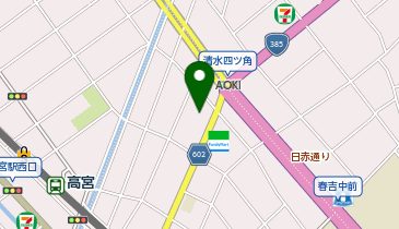 au Style清水四ツ角の地図画像