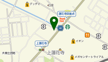 auショップ中間の地図画像