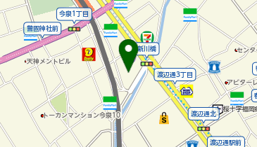 福岡トヨタ自動車長浜店の地図画像