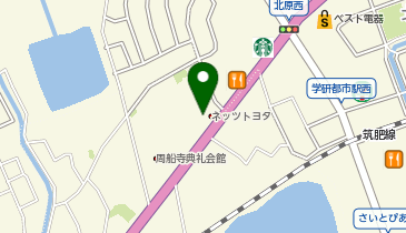 ネッツトヨタ福岡糸島店の地図画像