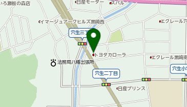 トヨタカローラ福岡黒崎店の地図画像