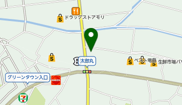 日産福岡福津店の地図画像