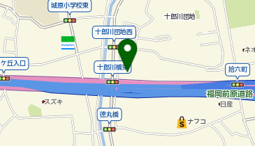 日産福岡福重店の地図画像