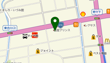 日産福岡久留米インター店の地図画像