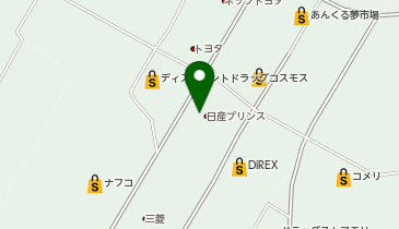 日産福岡甘木中央店の地図画像