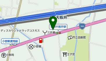 日産福岡小郡中央店の地図画像