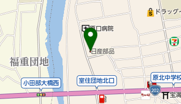 日産部品九州販売福岡西店の地図画像