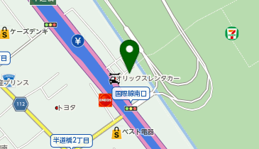 日産部品九州販売本社の地図画像