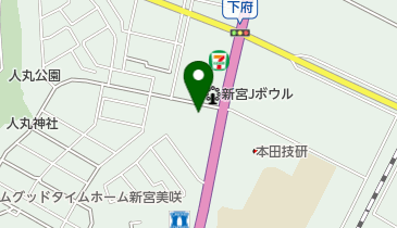 ホンダドリーム福岡東の地図画像