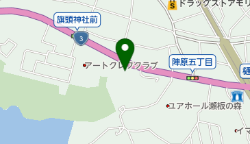 ホンダドリーム北九州の地図画像