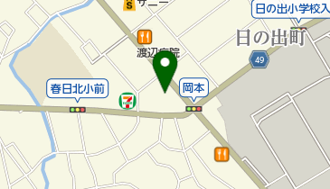 レッドバロン博多の地図画像