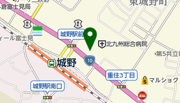 Honda Cars福岡城野店の地図画像