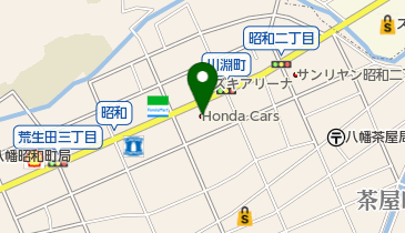 Honda Cars福岡到津店の地図画像