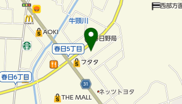 Honda Cars福岡春日店の地図画像