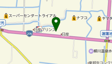 Honda Cars福岡柳川中央店の地図画像