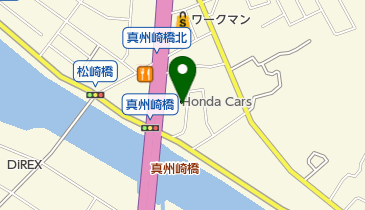 Honda Cars福岡松崎店の地図画像
