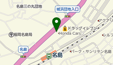 Honda Cars福岡東店の地図画像
