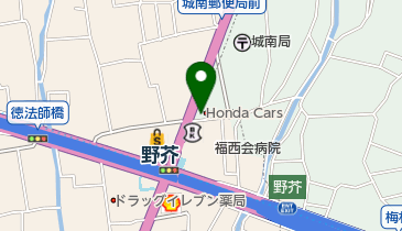 Honda Cars福岡城南店の地図画像