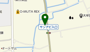 Honda Cars筑後手鎌店の地図画像