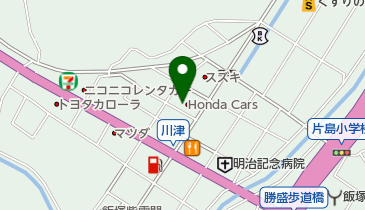 Honda Cars博多川津店の地図画像