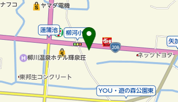 Honda Cars博多柳川店の地図画像